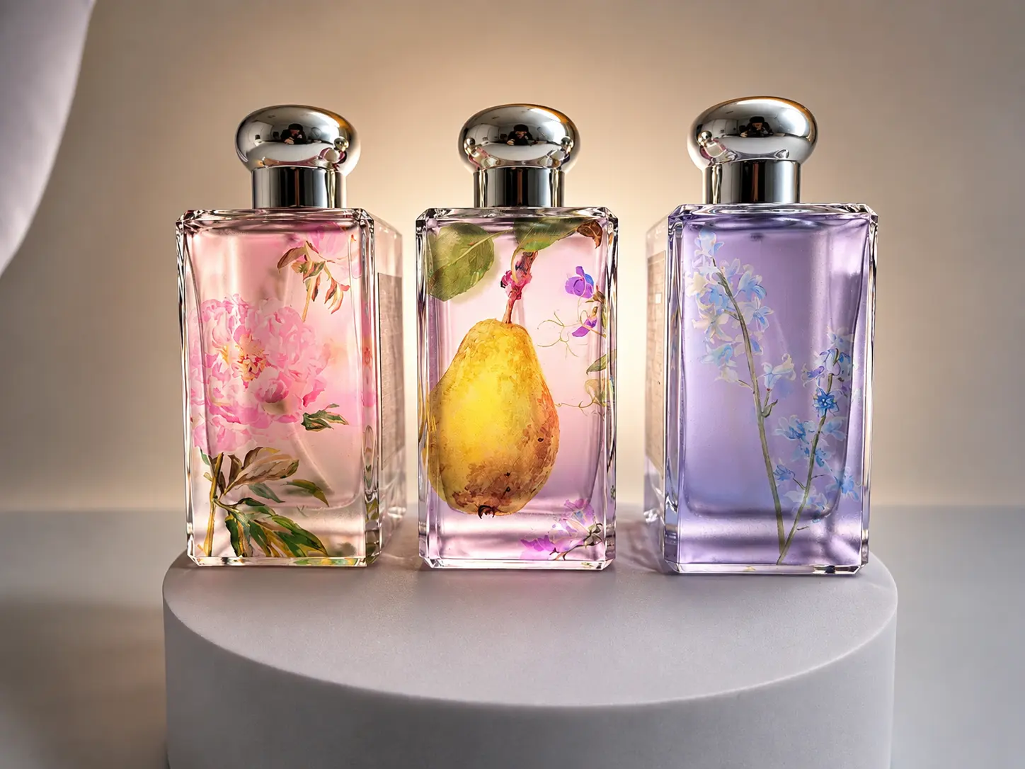 Personalized fragrance bottles